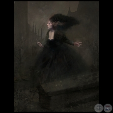 Dip up her bones - Ilustración de Samuel Araya - Colección: Portfolio 2015